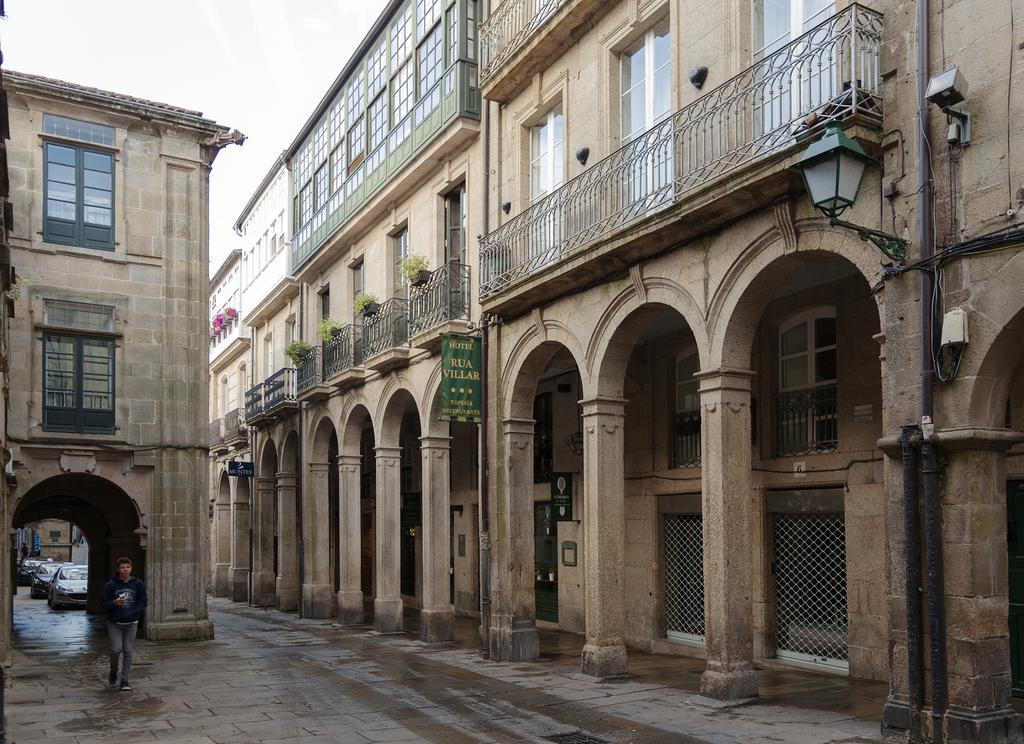 Hotel Rua Villar Сантьяго-де-Компостела Экстерьер фото